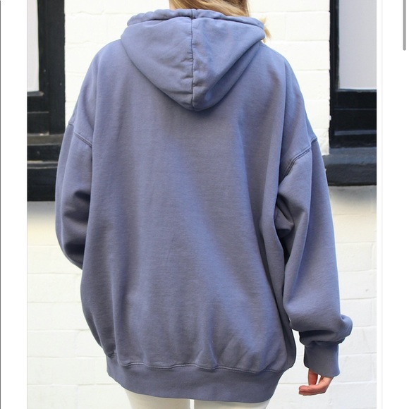 Brandy Melville Tops Brandy Melville Christy Blue Hawaii Hoodie